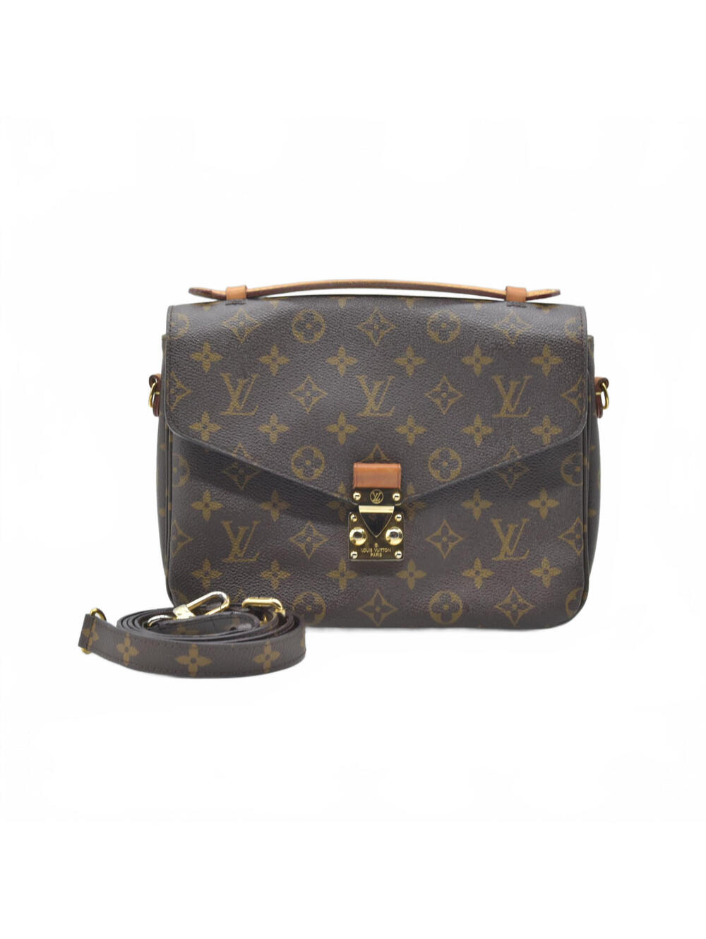 $2750 2012 Louis Vuitton  Monogram Pochette Metis AR1228